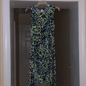 Ladies Star Vixen dress..1X..multi swirl..nwot